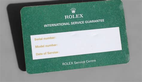 Rolex Warranty & Guarantee: A Comple